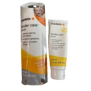 MEDELA Advanced Nipple Therapy Lanolin Tender Care Cream - 2 fl oz - NEW